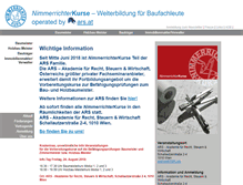 Tablet Screenshot of nimmerrichter-kurse.at